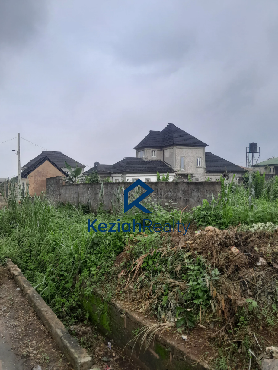 Front view of prime full plot for sale in GRA 3 Odonla Odogunyan Ikorodu Lagos 