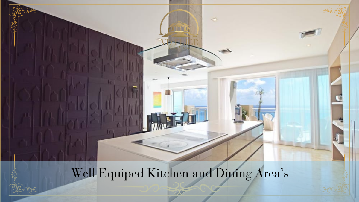 Luxury gourmet Kitchen area